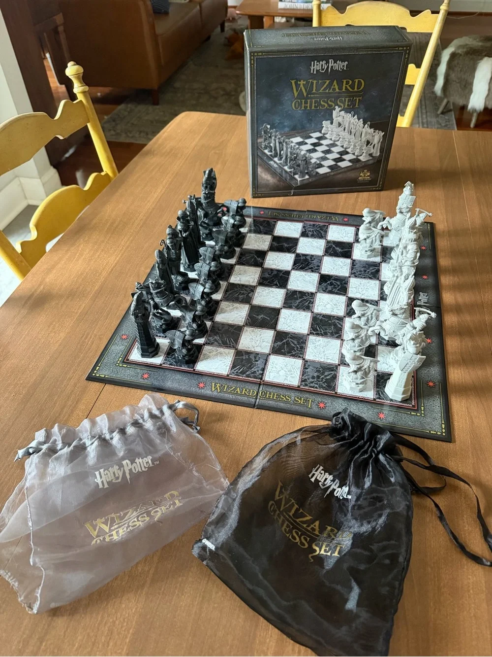 Harry Potter Wizard Chess Set Noble Collection